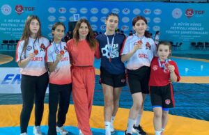 Köyceğizli güreşçiler Türkiye Şampiyonası’ndan 5 madalya ile döndü