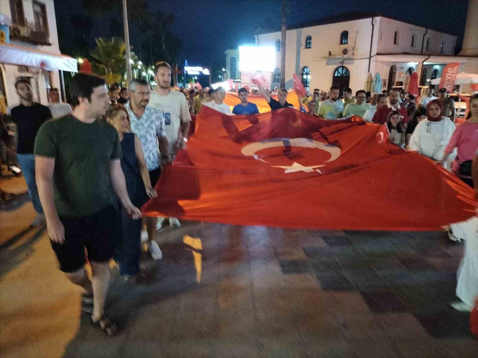 Köyceğiz’de 15 Temmuz kutlamaları gerçekleştirildi