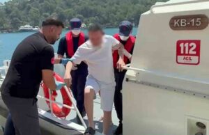 Özel teknelerde rahatsızlanan iki vatandaşa tıbbi tahliye