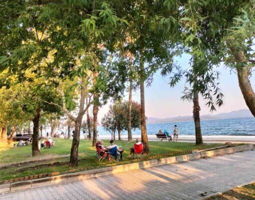 Köyceğiz’de sıcak hava etkili oluyor