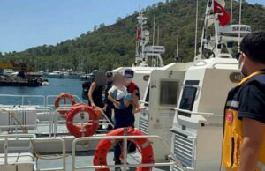 Gezi teknesinde rahatsızlanan çocuk için tıbbi tahliye gerçekleştirildi