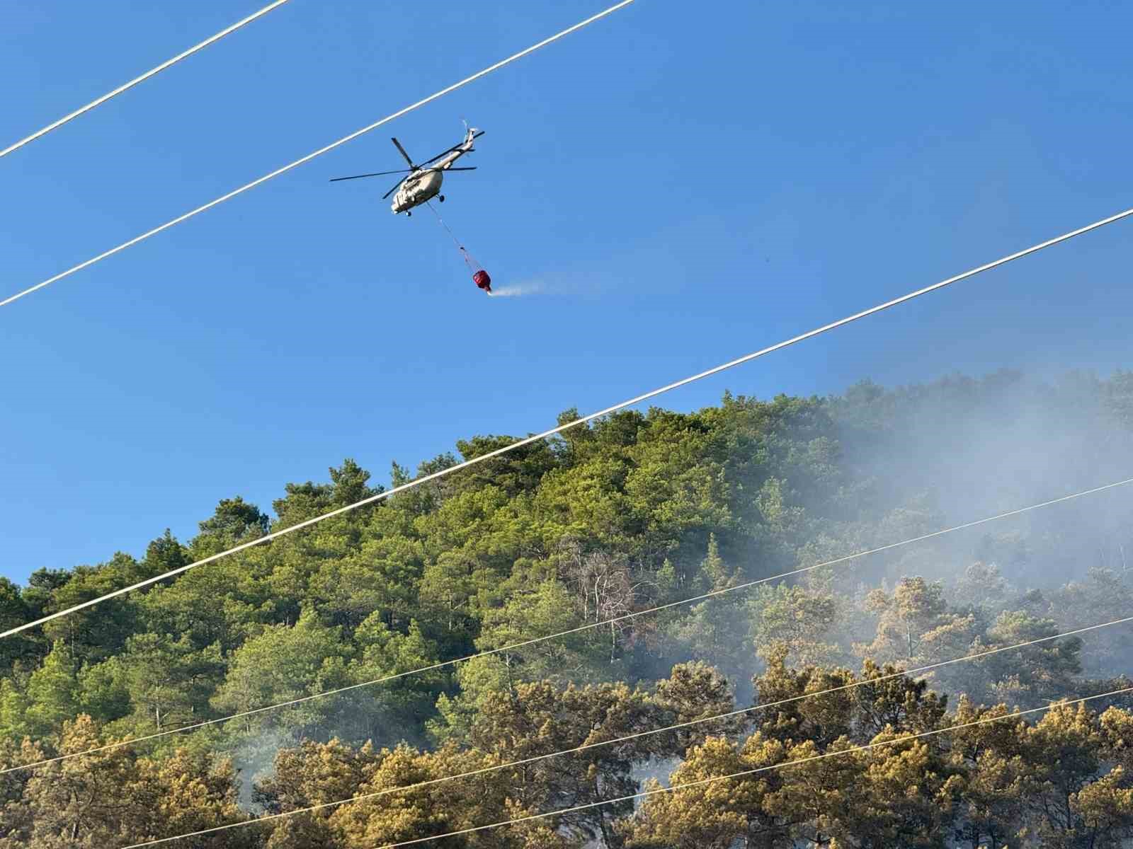 Ortaca’daki orman yangını kontrol altına alındı