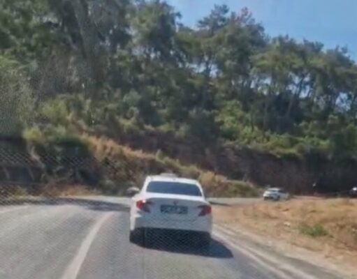 Marmaris’te araçtan ormana sigara izmariti atan şüpheliye adli işlem