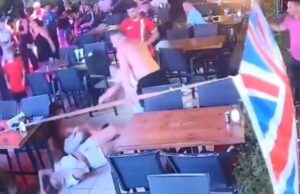 Yabancı uyruklu turistten ailesine şiddet