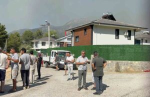 Fethiye Üzümlü’deki yangına yoğun müdahale