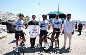 Muğla Büyükşehir’in pedalları Avrupa’nın zirvesini zorluyor