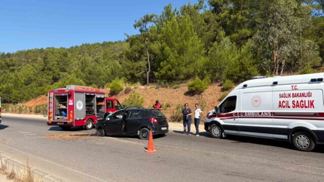 Fethiye’deki kazada bir kişi hayatını kaybetti