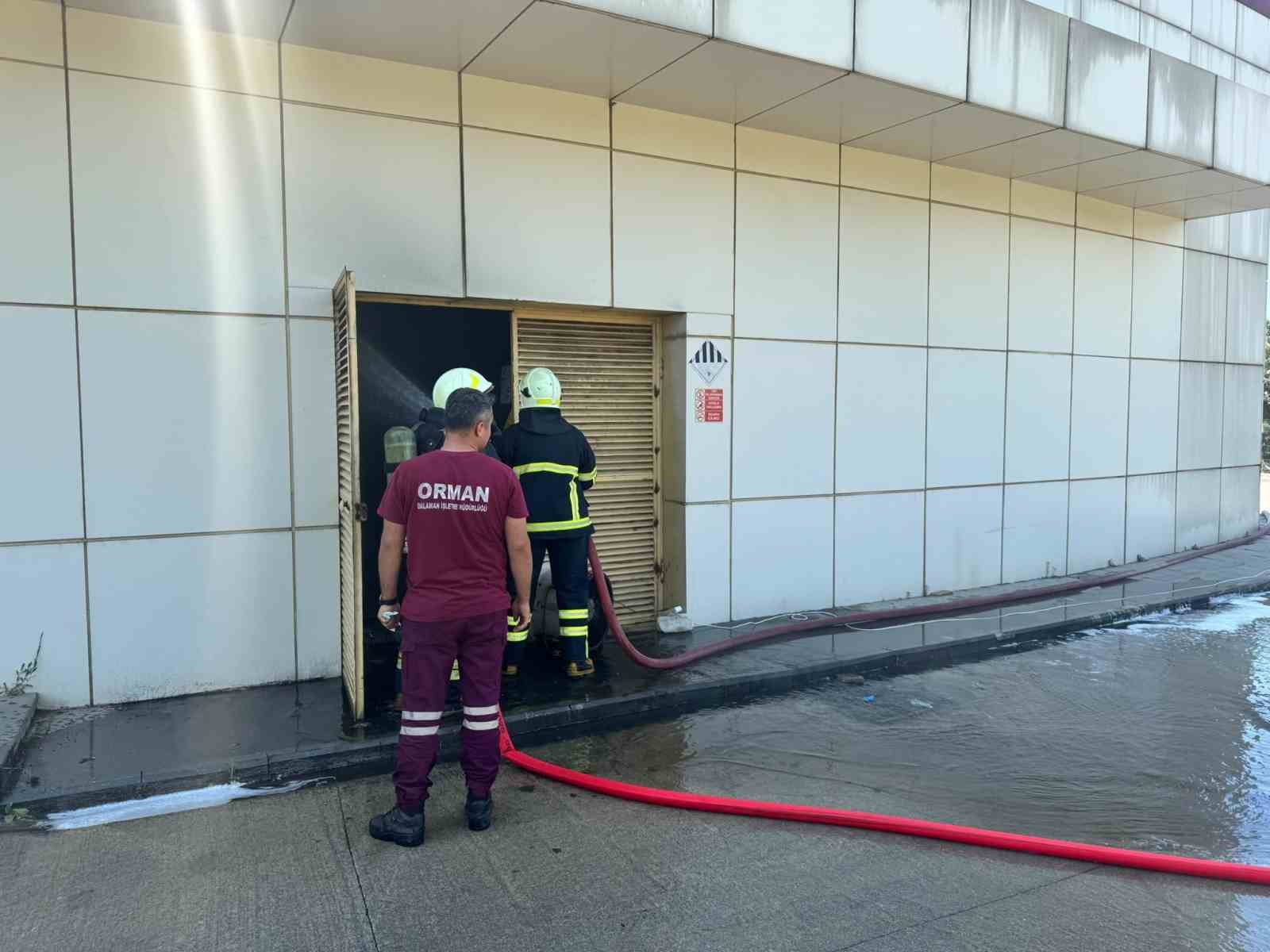 Ortaca’daki hastanede çıkan yangın kontrol altına alındı