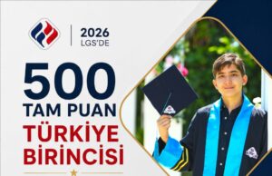 Ortaca Final Okulları’nda LGS Gururu: Kaan Çınar’dan 500 Tam Puan
