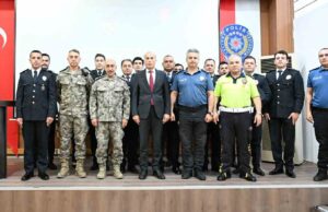Muğla Emniyetinde rütbe terfi töreni