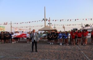 Köyceğiz Plaj Hentbolu Turnuvası gösteri maçı ile başladı