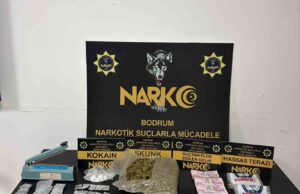 Uyuşturucu tacirlerine ağır darbe: 900 gram skunk, kokain ve pres makinesi ele geçirildi