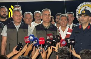 Vali Akbıyık: “Orman yangını için 417 personel ve 126 araçla mücadelemiz sürüyor”