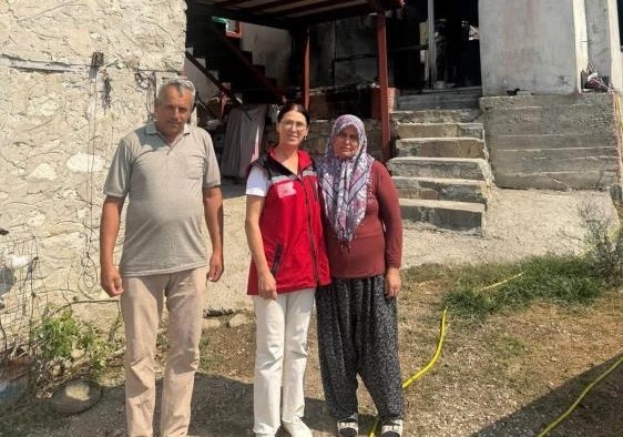 Seydikemer’de afetzede şehit yakını ve gazi yalnız bırakılmadı