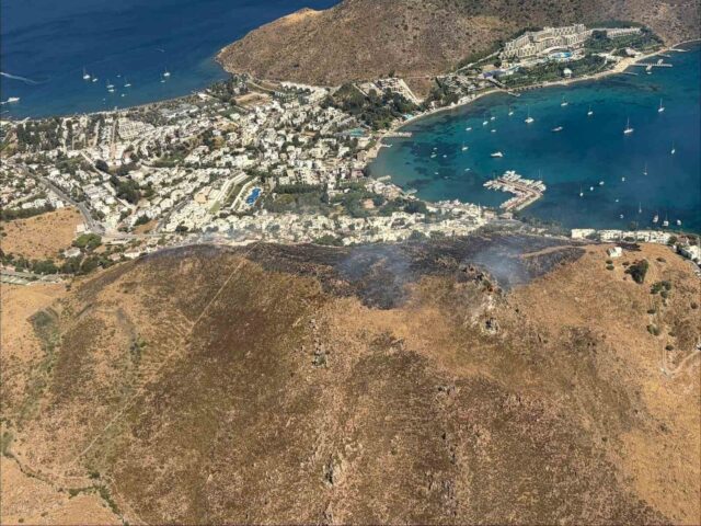 Bodrum’daki yangın kontrol altına alındı
