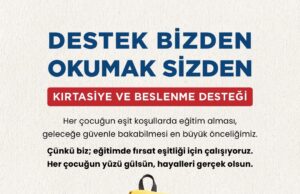 Marmaris Belediyesi’nden öğrencilere kırtasiye ve beslenme desteği