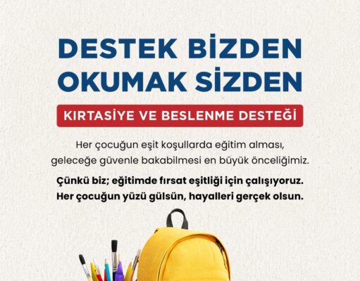 Marmaris Belediyesi’nden öğrencilere kırtasiye ve beslenme desteği