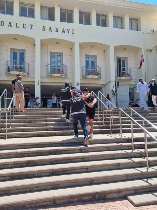 Uyuşturucu şüphelileri dronla yakalandı