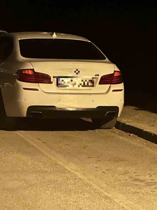 Muğla’da yunus polislerinin dikkati araçtaki ruhsatsız silahları ortaya çıkardı
