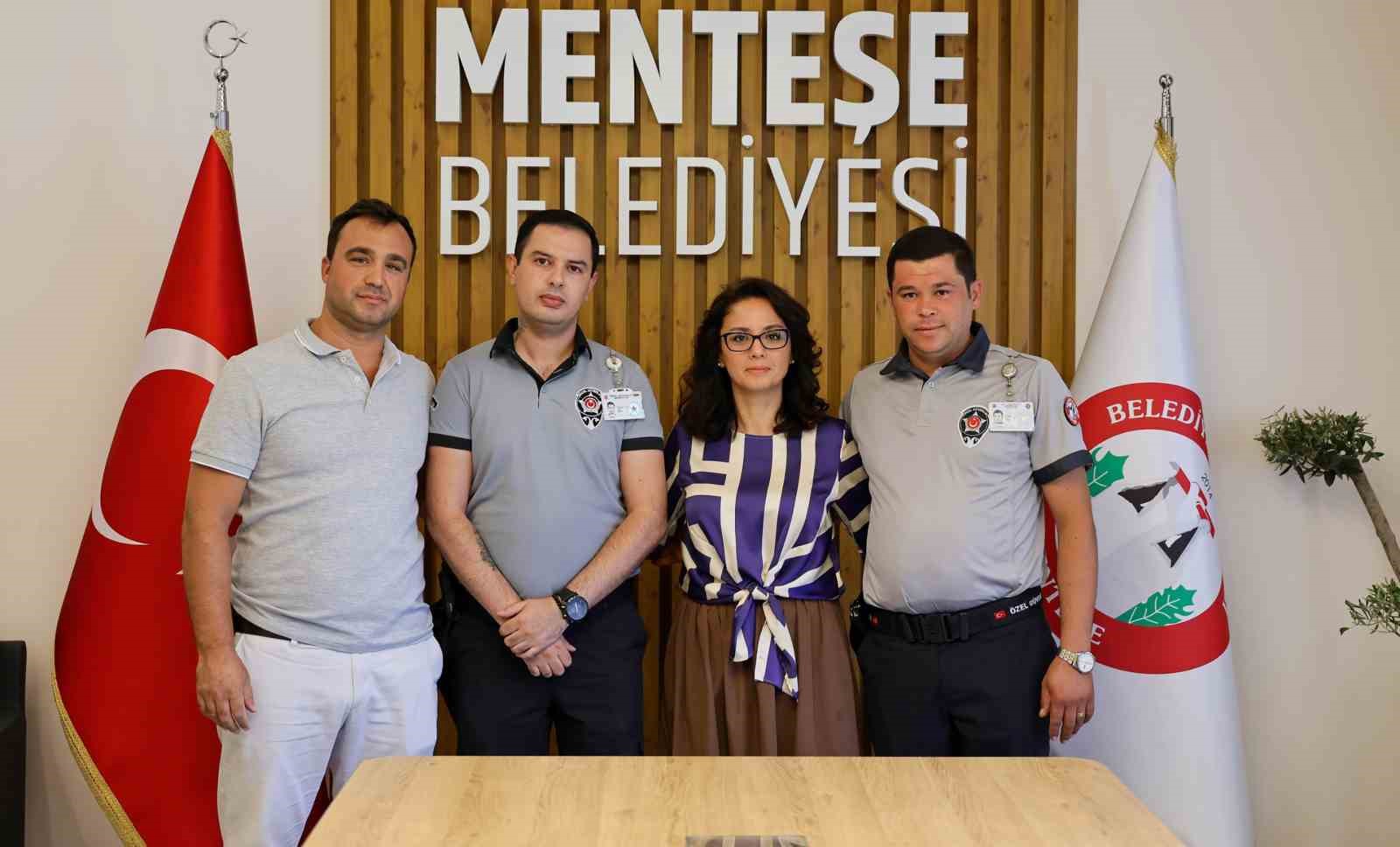 Menteşe’de Bayrak saldırısının şüphelisi belediye güvenliğinin dikkatiyle yakalandı