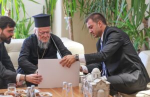 Patrik Bartholomeos, Bodrum Belediyesini ziyaret etti