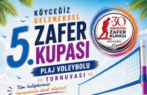 Köyceğiz Plaj Voleybolu Turnuvası için geri sayım başladı