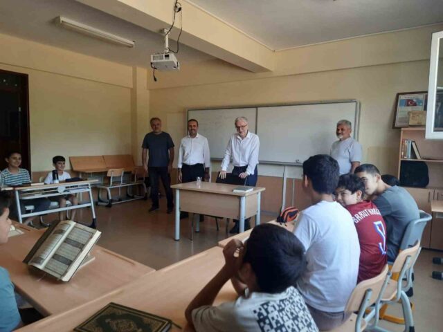 Geleceğin hafızlarına Müftü Can’dan tam destek