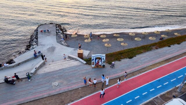 Turgutreis sahilinde "Maviye Açılan Kapı" dönemi