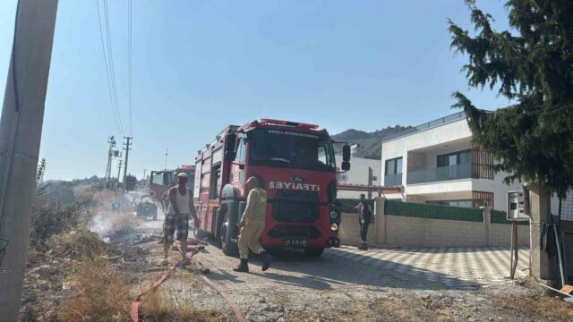 Dalaman’daki orman yangını kontrol altına alındı
