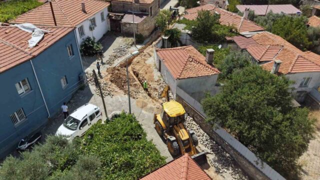 Menteşe Yerkesik’te 4 kilometrelik su isale hattı yenileniyor
