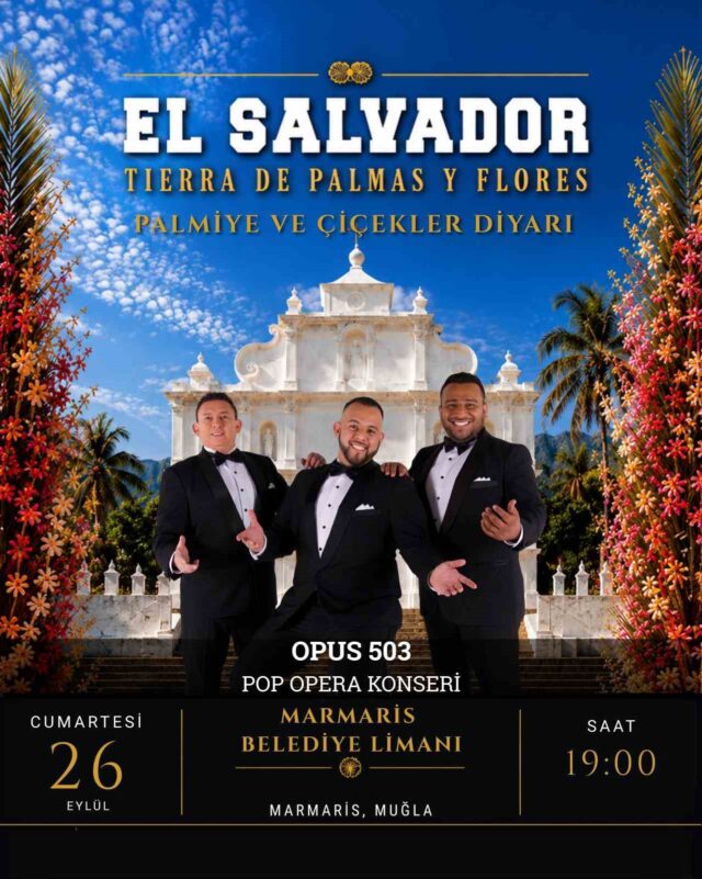 OPUS 503, El Salvador’dan Marmaris’e müzik köprüsü kuracak