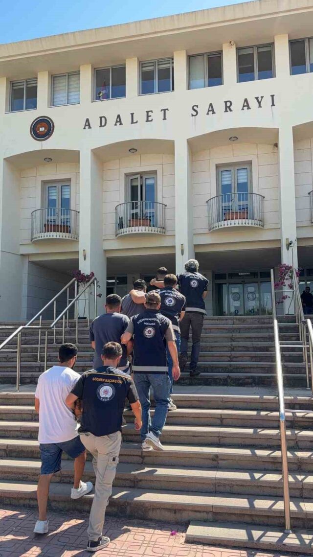 Bodrum ve Marmaris’te göçmen kaçakçılığı operasyonu: 5 tutuklama