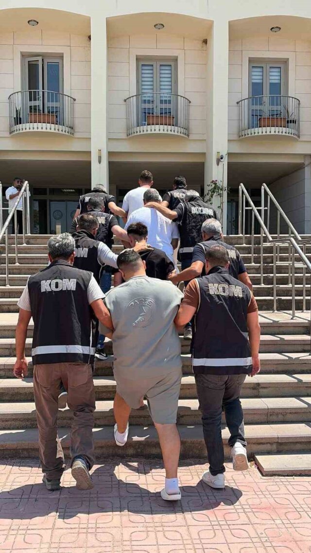 Bodrum’da suç örgütü operasyonu: 5 gözaltı
