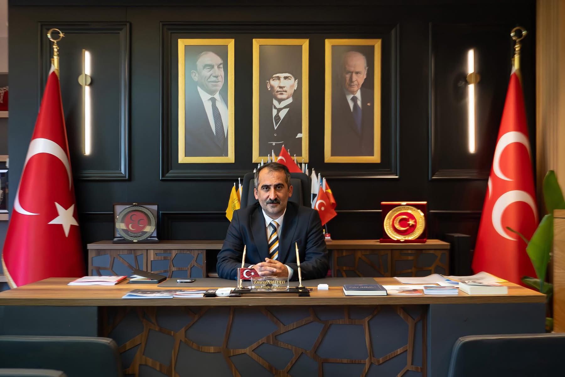 MHP İl Başkanı Emrah Oltulu; “Terörsüz Türkiye: Taviz Değil, Devlet İradesidir”