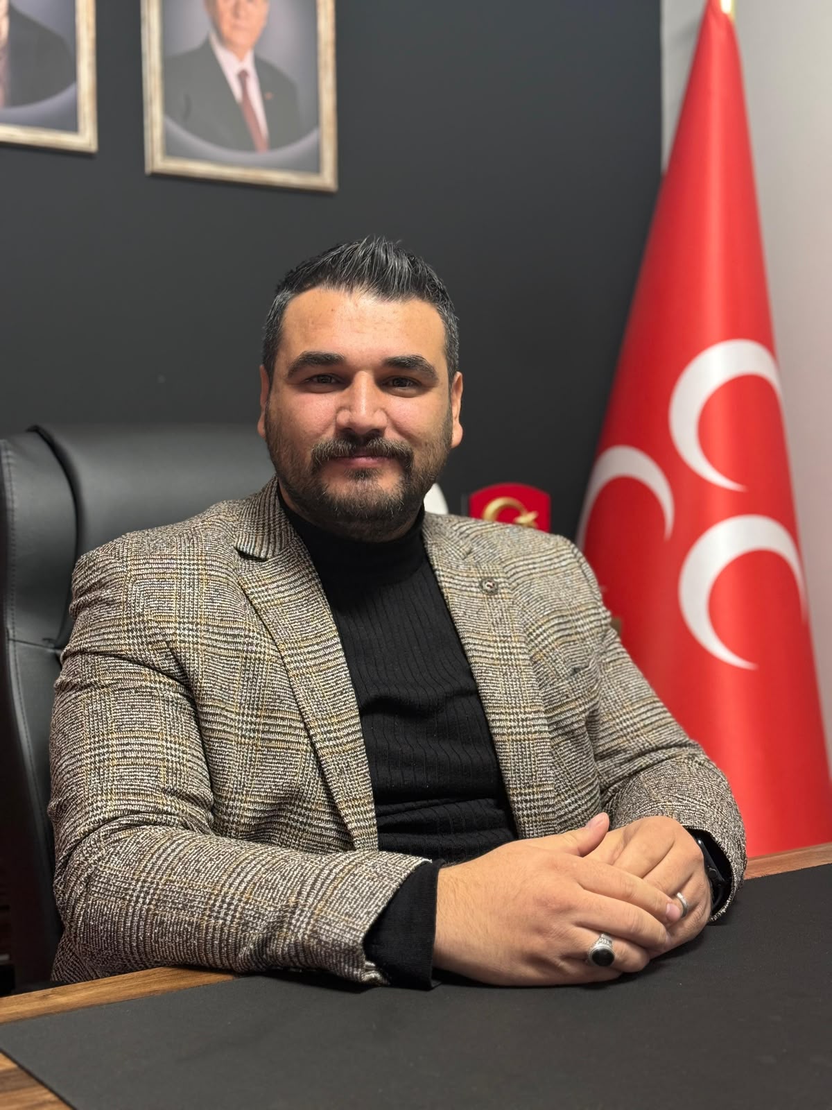 MHP Menteşe İlçe Başkanı Kadir TÜRK; “Türk Bayrağına Yapılan Saygısızlığı Şiddetle Kınıyoruz”