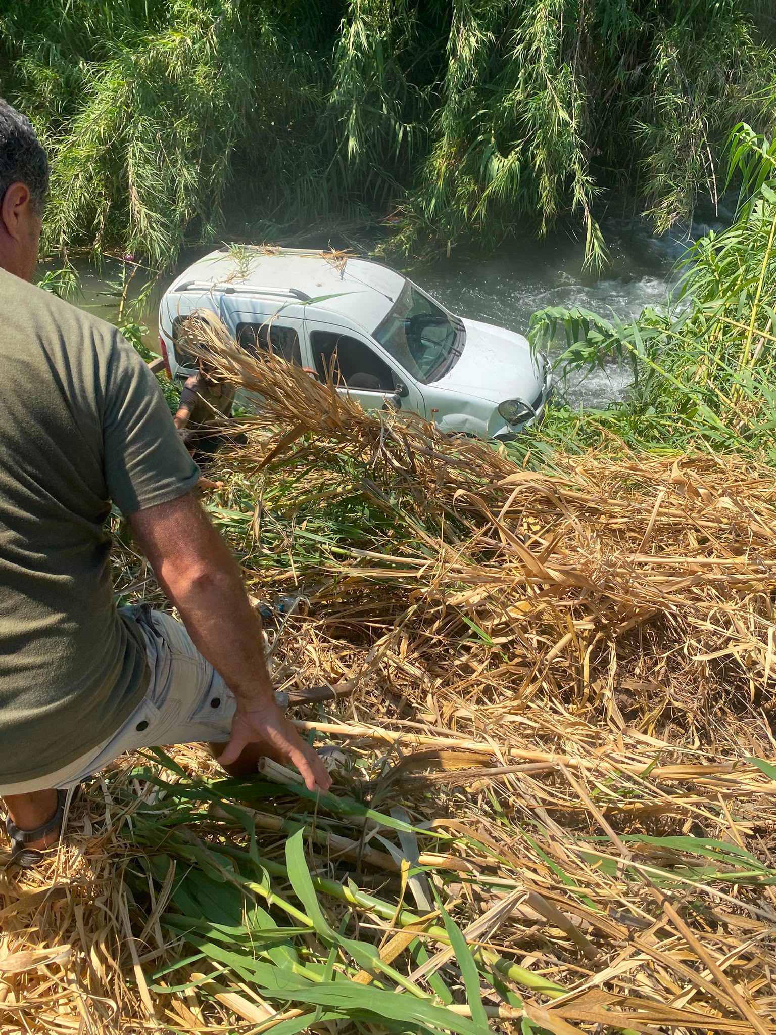 Sarıgerme Yolunda Trafik Kazası
