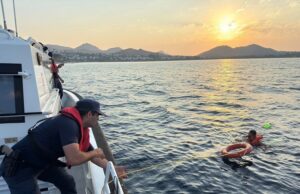 Yunan adalarına yüzerek geçmeye çalışan 1 düzensiz göçmen yakalandı
