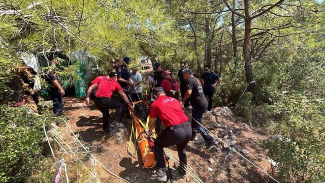 Kayaköy’de yüksekten düşen 45 yaşındaki şahıs hayatını kaybetti