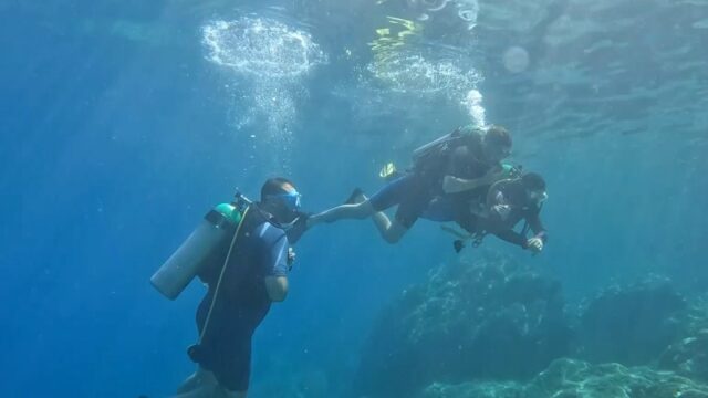 Su altının renkli dünyası, Marmaris’e dalış turizmiyle hayat veriyor
