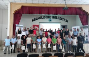 Kavaklıdere’de ceviz üreticilerine yönelik eğitim düzenlendi