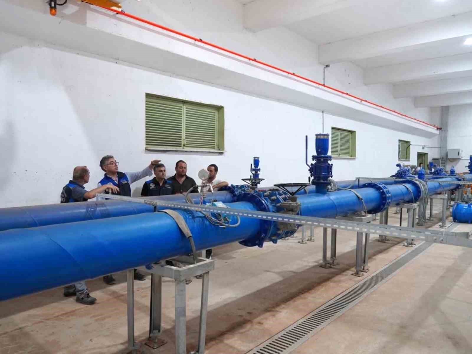 MUSKİ Genel Müdürü Şengül Bodrum’un su sorununu çözecek yatırımları inceledi