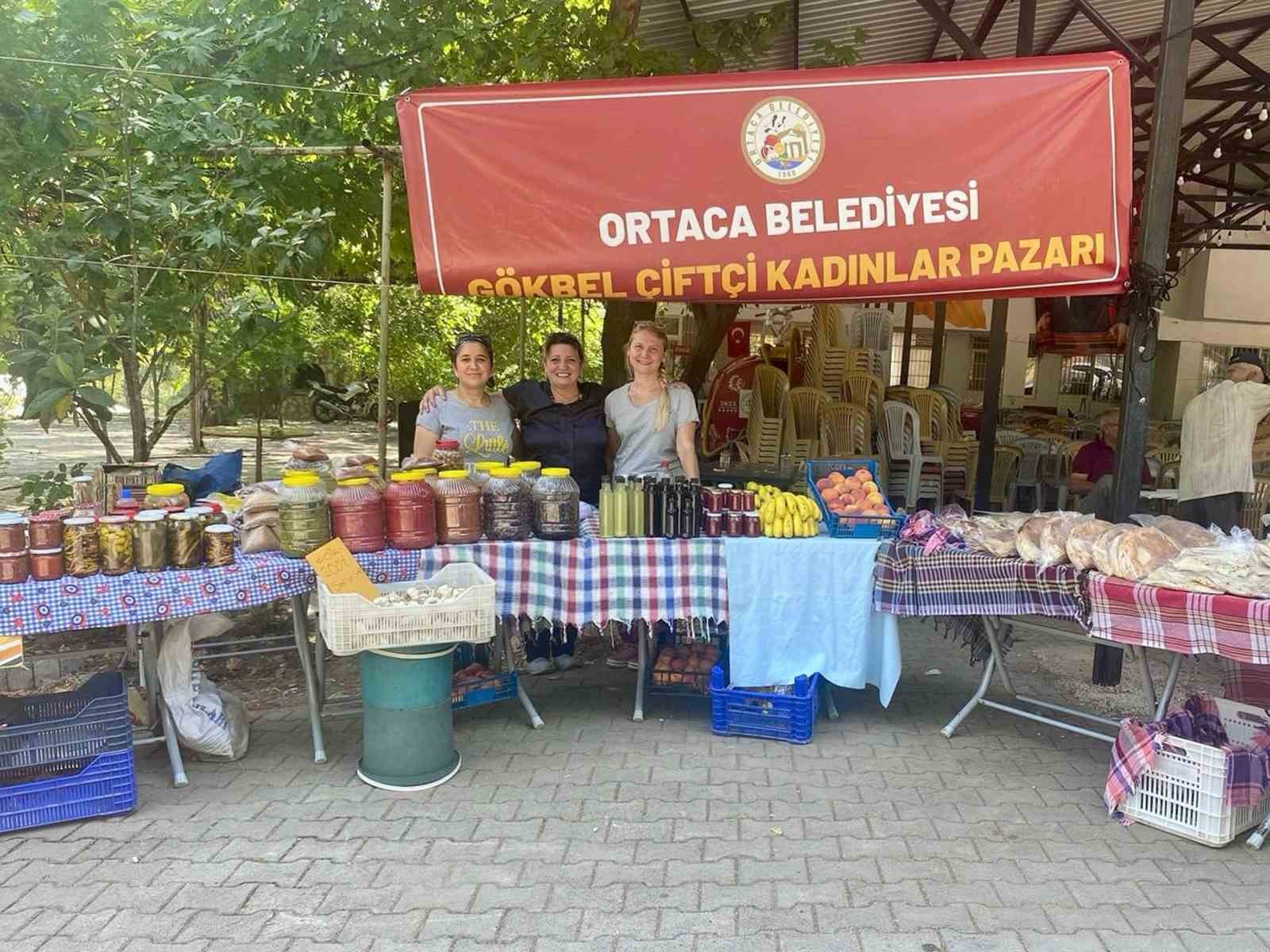Ortaca’da ilk defa ‘Kadın Üretici Pazarı’ kuruldu