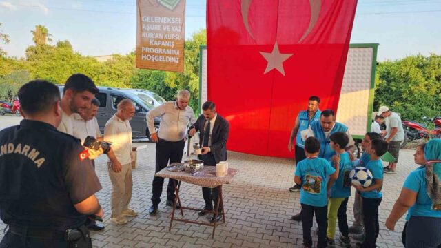 Köyceğiz Döğüşbelen’de Yaz Kur’an Kursu kapanış töreni