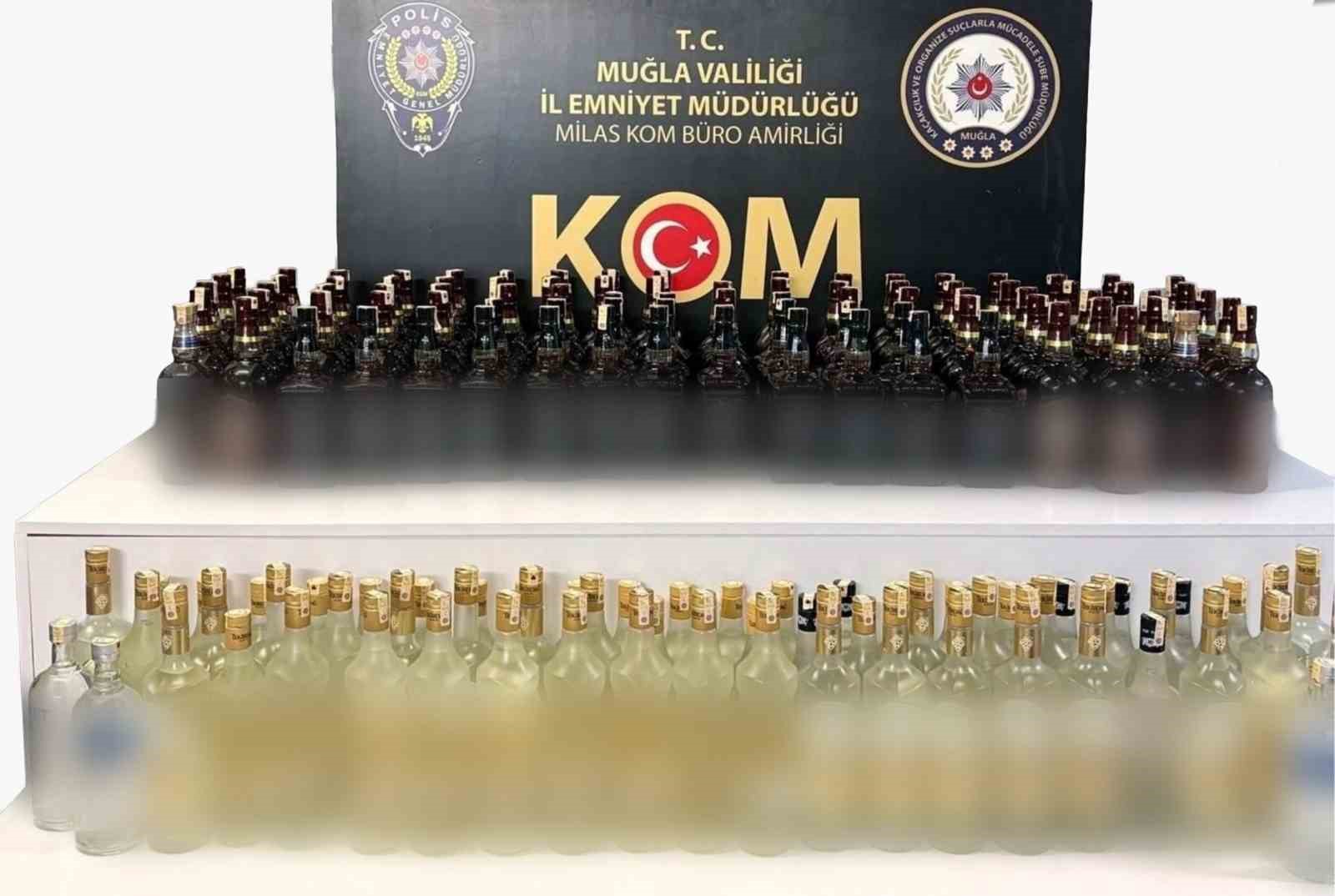 Muğla’da kaçakçılık operasyonlarında 2 milyon liralık vergi kaybı önlendi