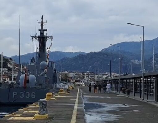 TCG Zıpkın Marmaris’te halkın ziyaretine açıldı
