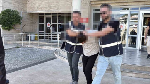 Menteşe’de Atatürk büstünü yerinden söken şüpheli tutuklandı
