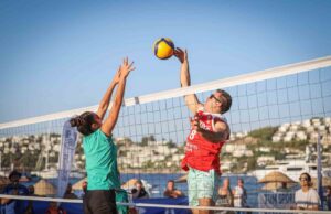 Plaj Voleybolu Şenliği Gündoğan’da tamamlandı
