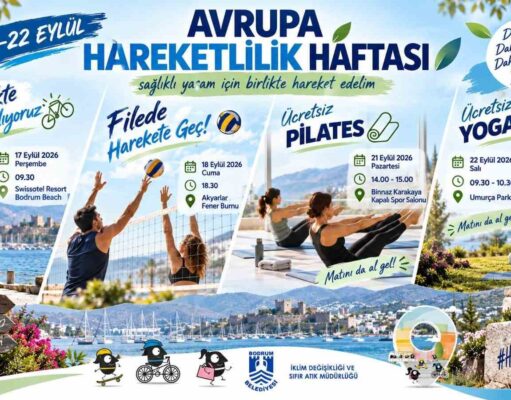 Avrupa Hareketlilik Haftası Bodrum’da etkinliklerle kutlanıyor
