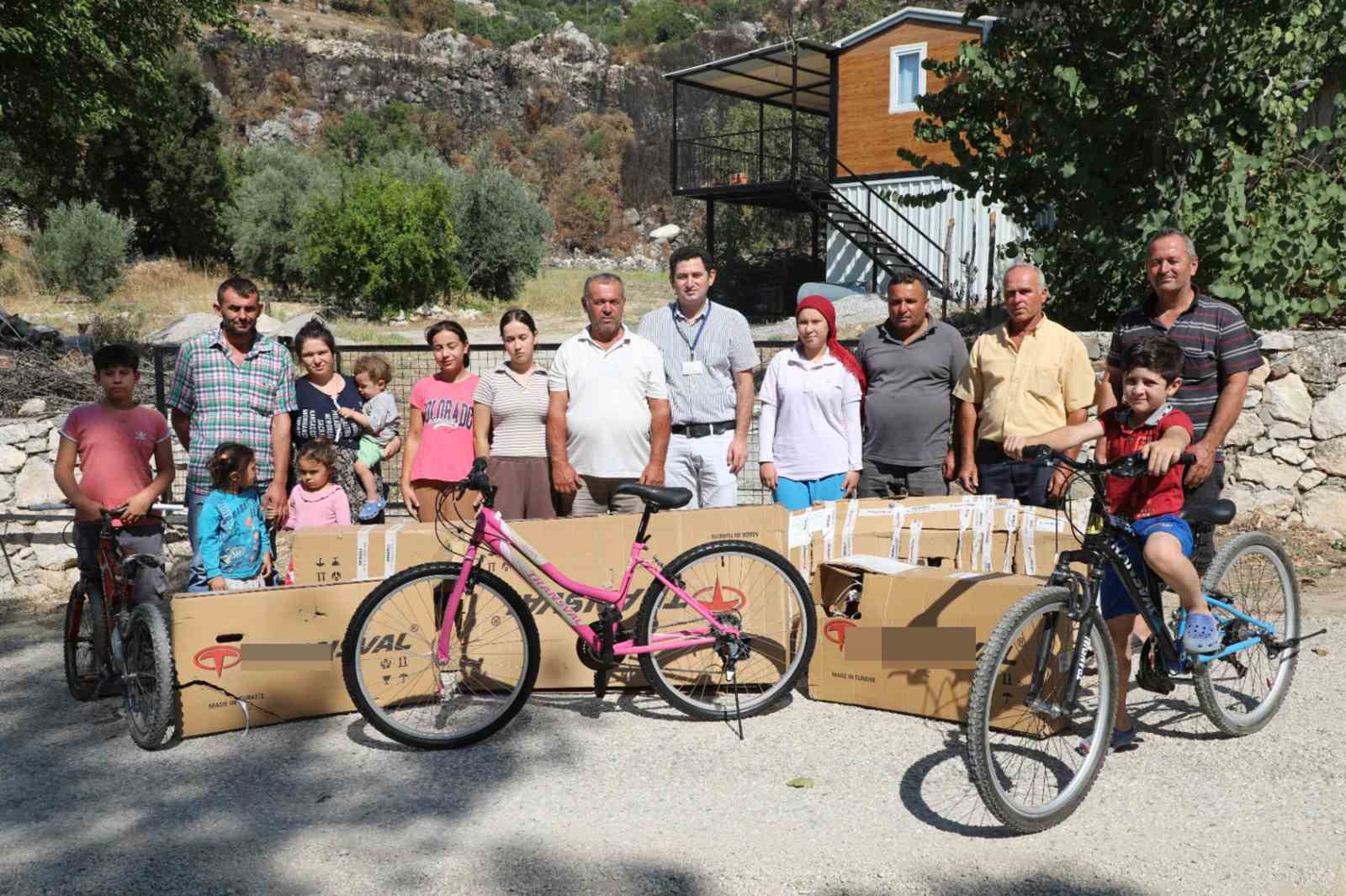 Umut’un bisikleti diğer çocuklara da ‘umut’ oldu