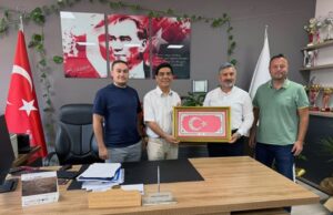 Eğitim Bir-Sen Muğla Şube Başkanı Uçak’tan yeni okul yöneticilerine ziyaret